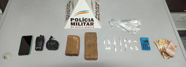 Homem é preso por suspeita de tráfico de drogas no Parque Jardim