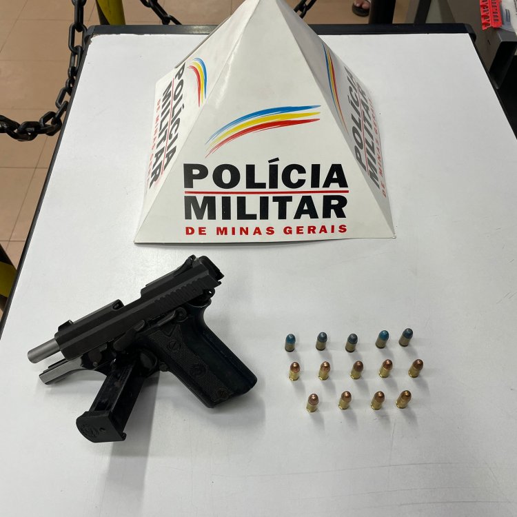 Jovem é detido com arma no Bairro Universitário