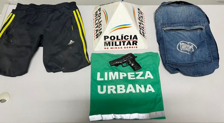 Homem usa arma “fake” para roubar