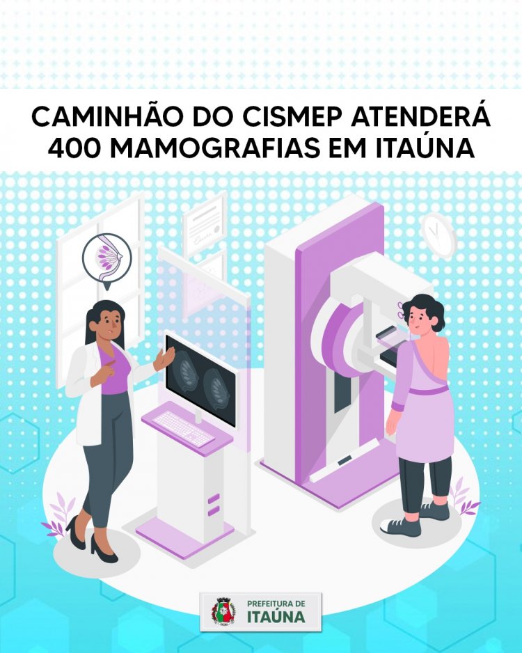 Mulheres de Itaúna terão acesso a 400 mamografias