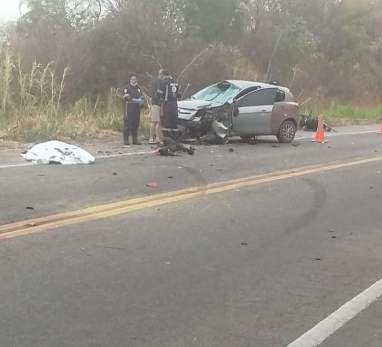 COLISÃO - Homem morre na MG-431