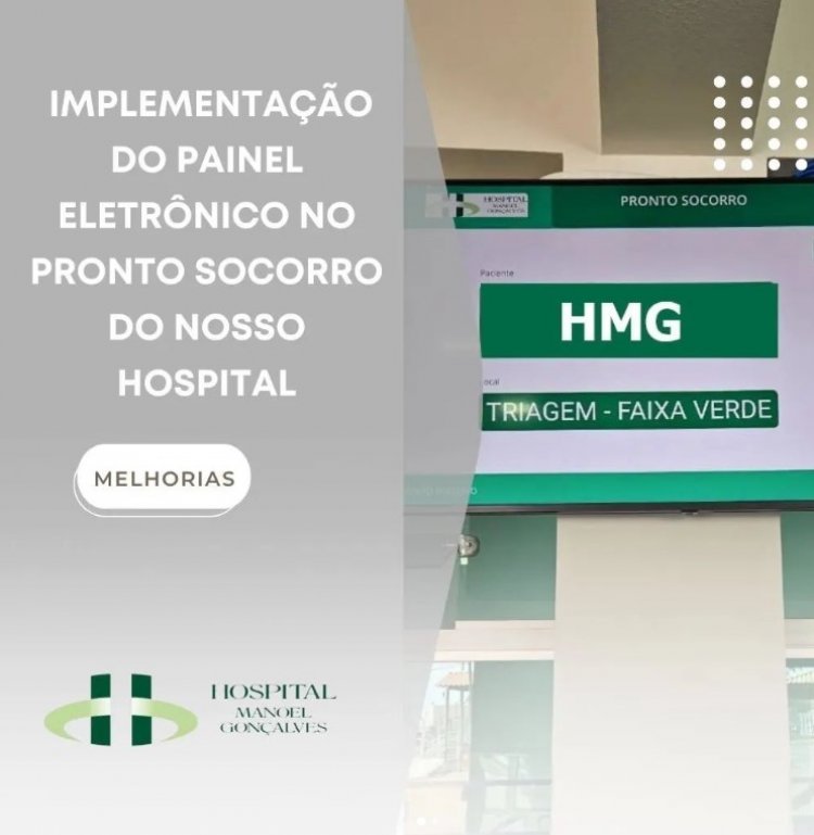 Hospital anuncia Painel Eletrônico de Atendimento