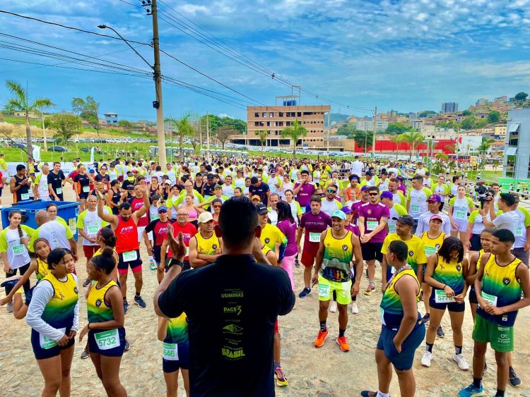 CORRIDA DA SAÚDE - Evento reuniu mais de 2 mil participantes