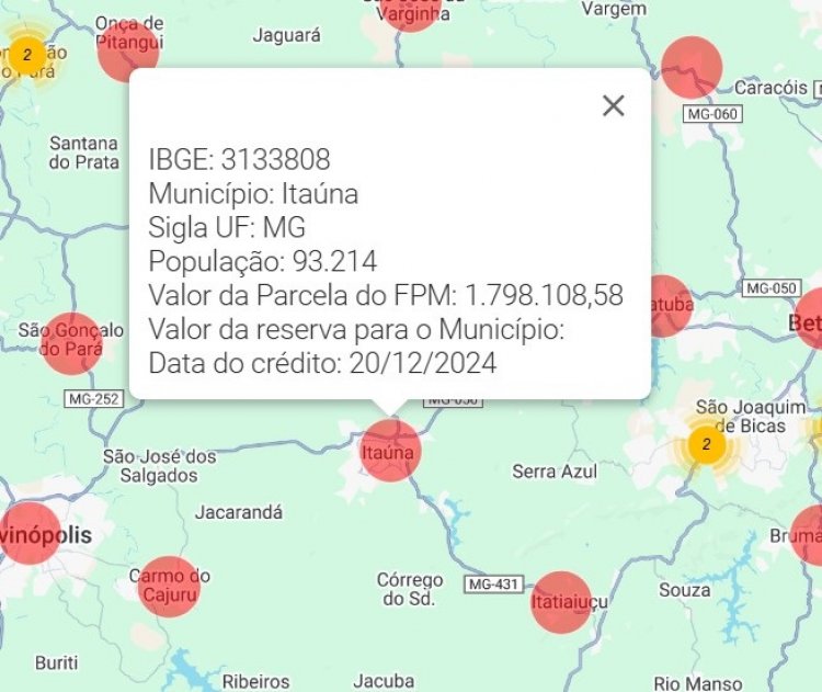 Parcela do FPM entrou  no caixa dos municípios