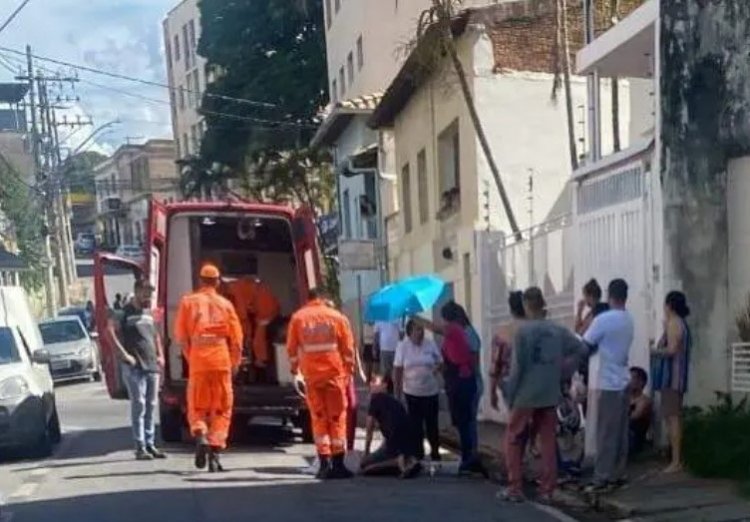 Idoso de 76 anos é atropelado no Centro