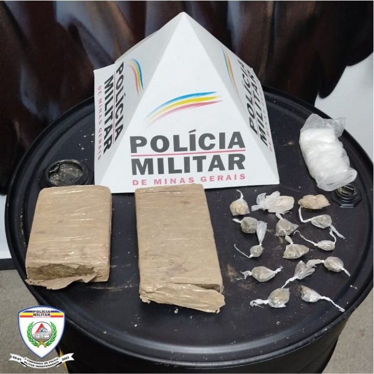 PM localiza barras de maconha