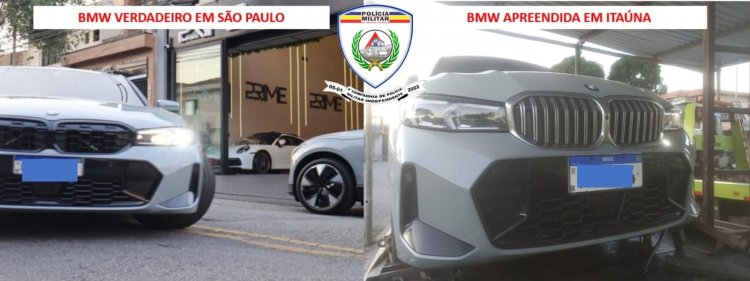 BMW clonada é apreendida em Itaúna