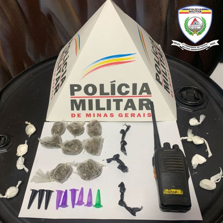 Homem é preso por vender drogas  na casa da avó
